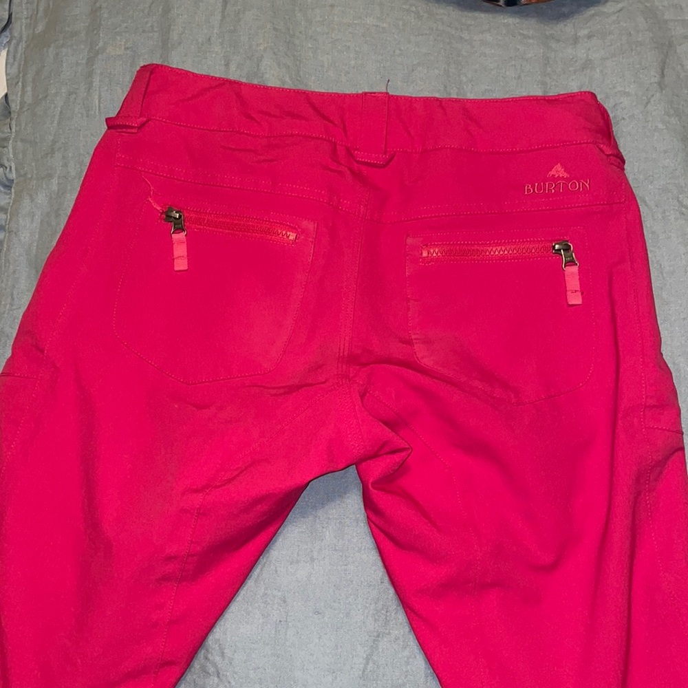 Burton pink ski pants